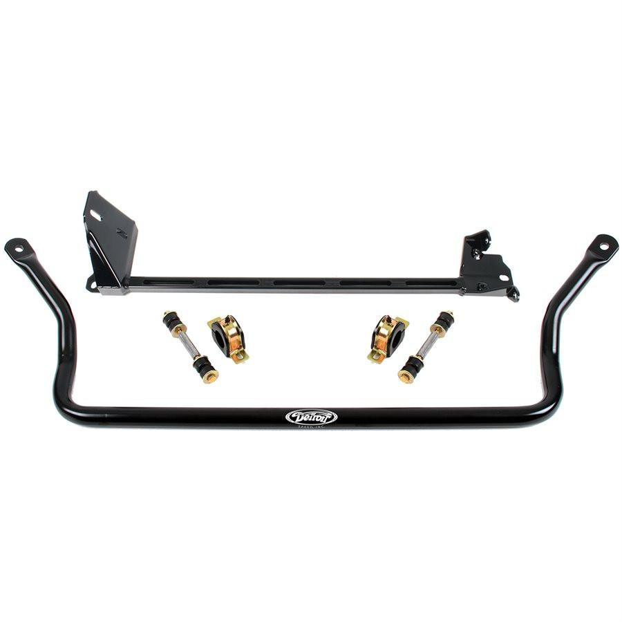  Detroit Speed 82-92 Camaro/Firebird, Front Sway Bar, Bolt-On, 1-3/8" Bar, Black - (031413DS) 