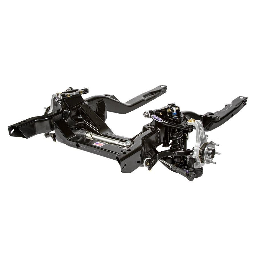  Detroit Speed 67-69 Camaro w/SB, Powder Coated Hydroformed Subframe w/Single Adjustable Shocks - (032004-SDS) 
