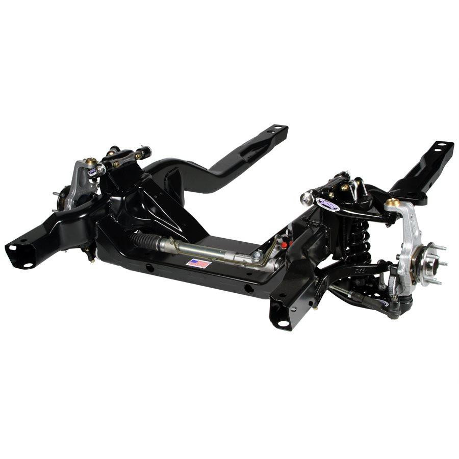  Detroit Speed 70-81 Camaro w/BB, Powdercoated Hydroformed Subframe w/Double Adjustable Shocks - (032015-DDS) 