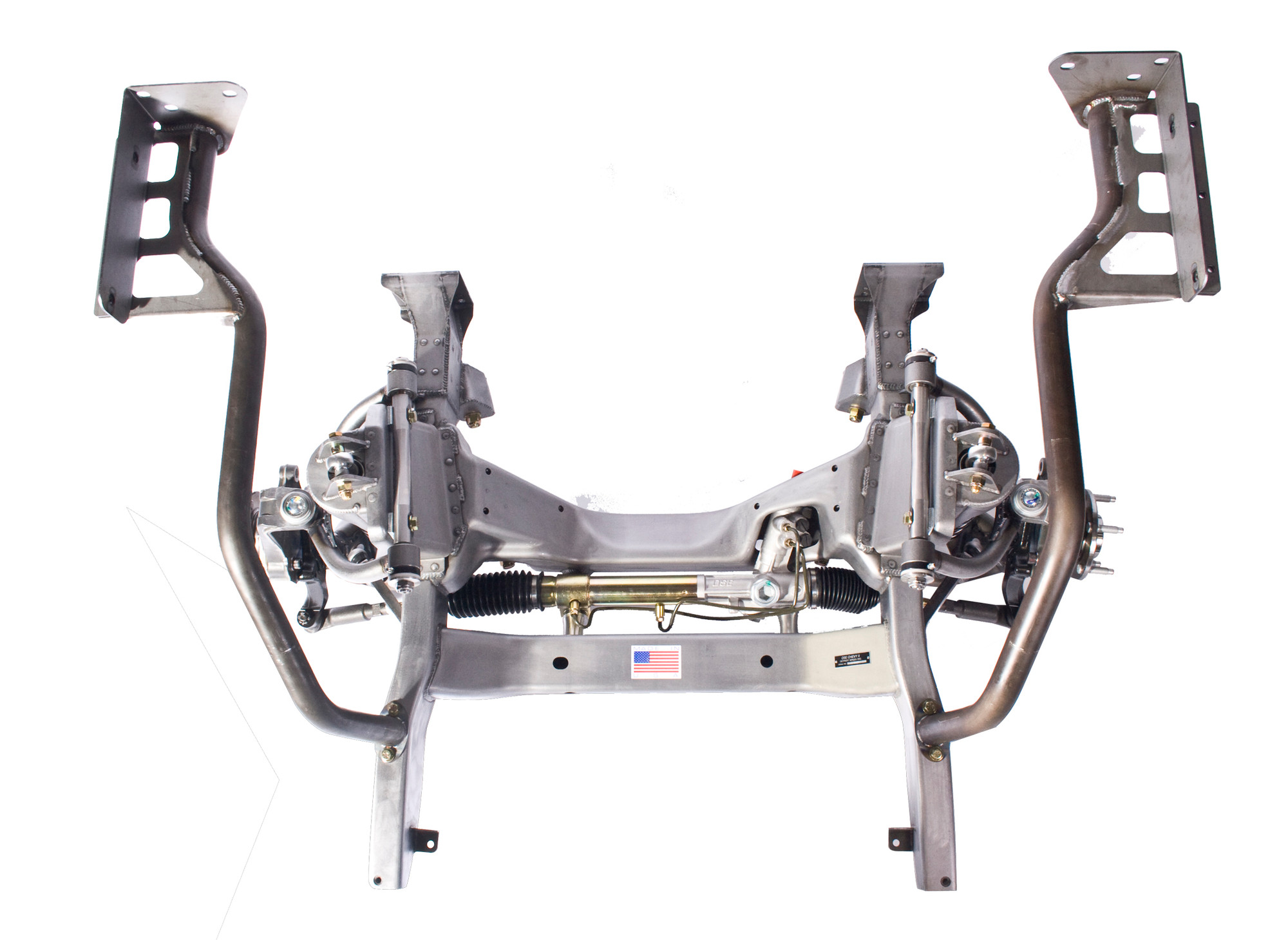 Detroit Speed 66-67 Chevy II, Bare Front Frame w/Non-Adjustable Shocks - (032040DS)