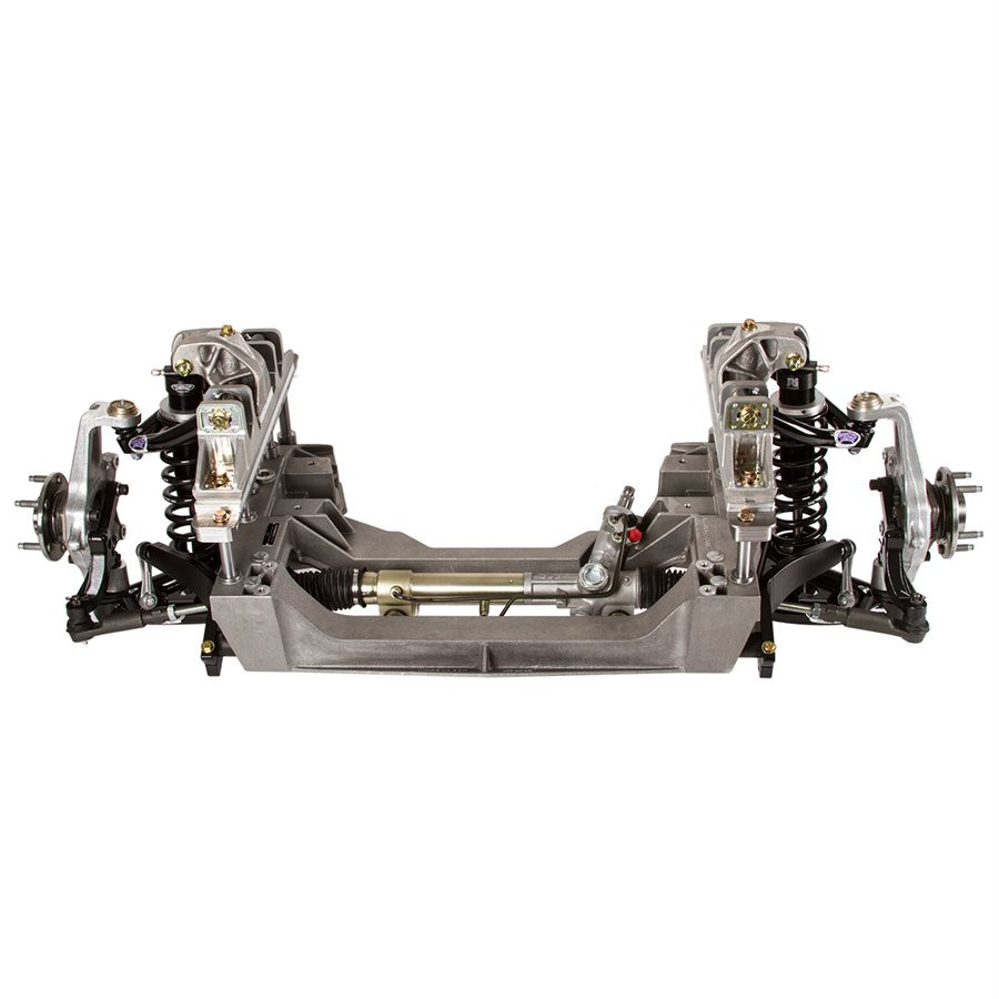 Detroit Speed 64.5-70 Mustang, Front Suspension w/Single Adjustable Shocks, Ford 5 x 4.5" Bolt - (032050-SDS)