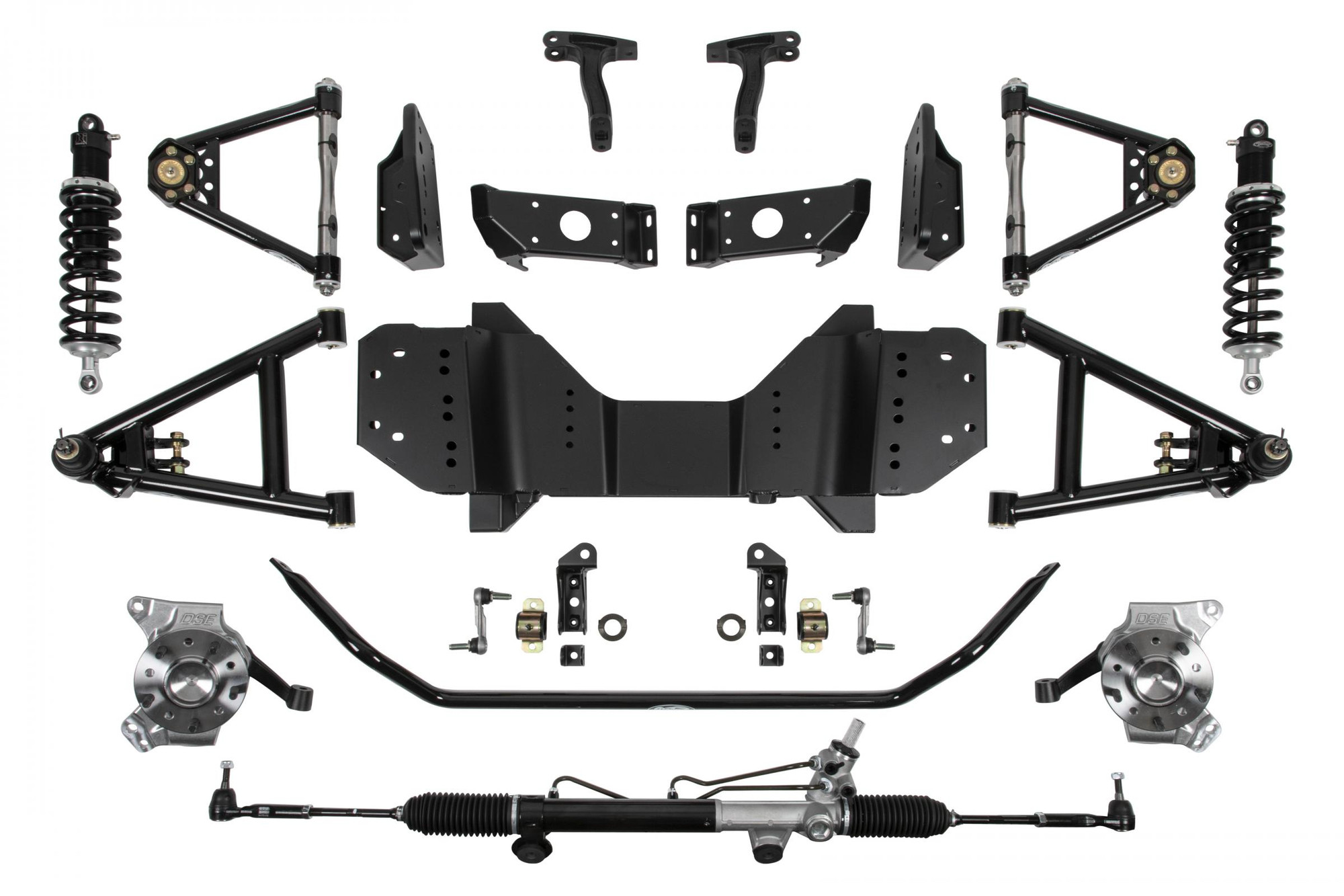Detroit Speed 73-87 C10 w/SB, Speedmax Front Suspension System w/Non-Adjustable Shocks - (032082DS)