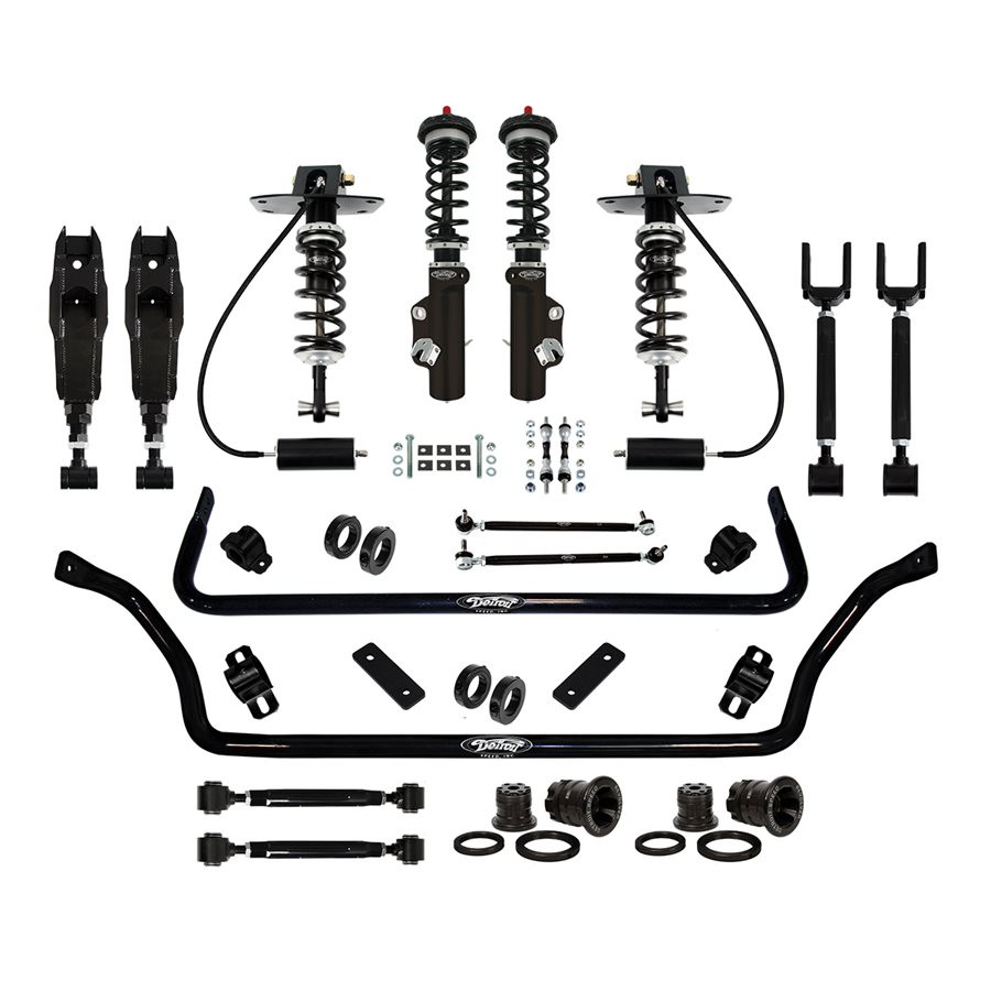 Detroit Speed 12-15 Camaro, Speed Kit 3 w/1.5" Drop Springs & Front & Rear Sway Bars - (033027DS)