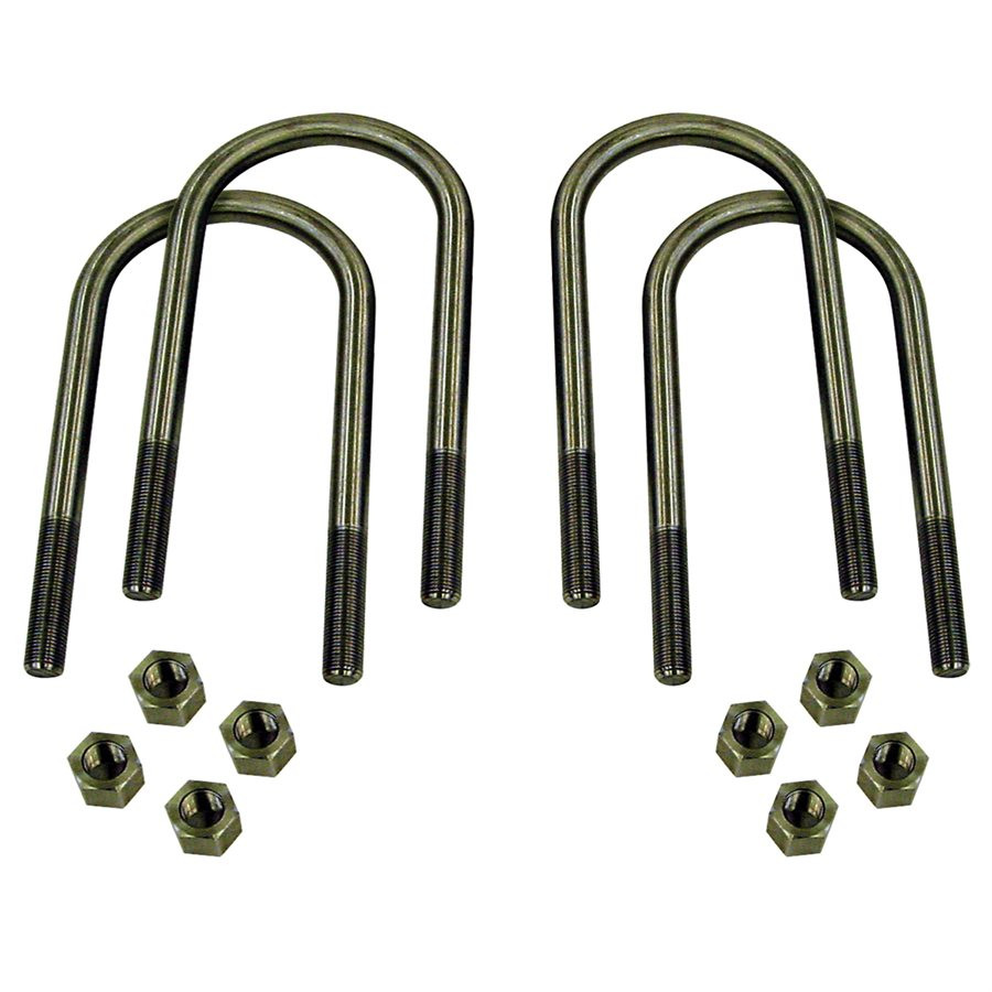 Detroit Speed Heavy Duty Rear Axle U-Bolts, 1/2"-20, Set of 4 - (040701DS)