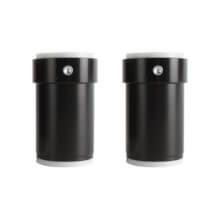  Detroit Speed Front Leaf Spring Bushing Kit, Black - (041224DS) 