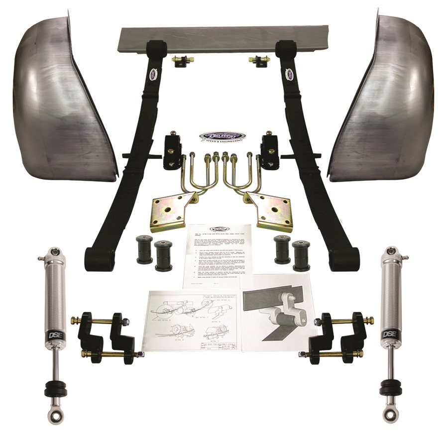 Detroit Speed 68-74 Nova, Mini-Tub Kit w/2" Drop - (041207DS)