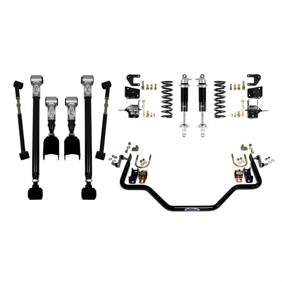 Detroit Speed 64-66 Chevelle/El Camino, Speed Kit 3 Rear Suspension w/Single Adjustable Shocks - (041611-SDS)
