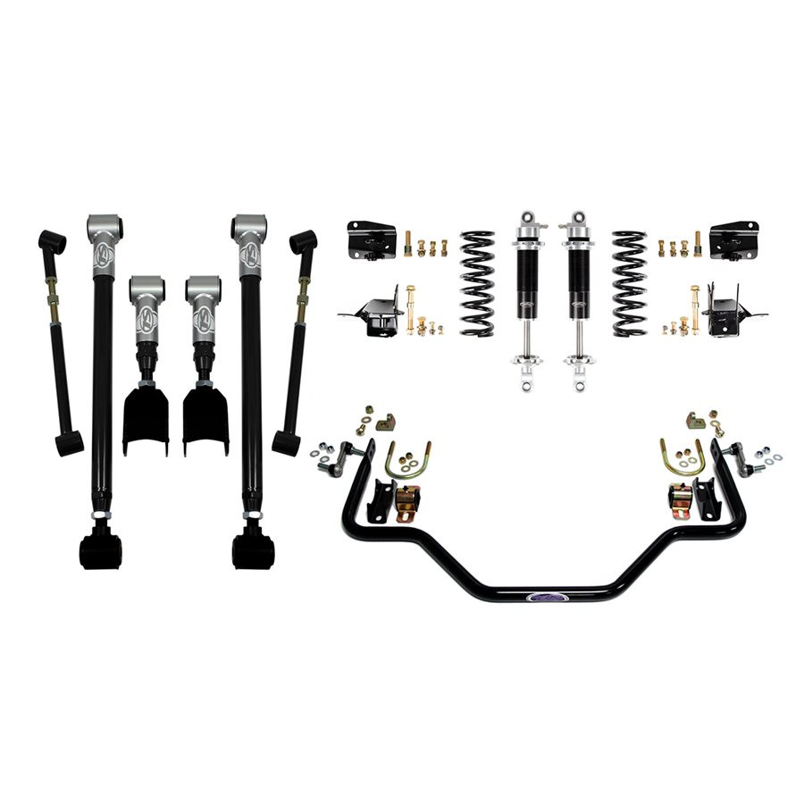 Detroit Speed 68-72 Chevelle/El Camino, Speed Kit 3 Rear Suspension w/Single Adjustable Shocks - (041612-SDS)