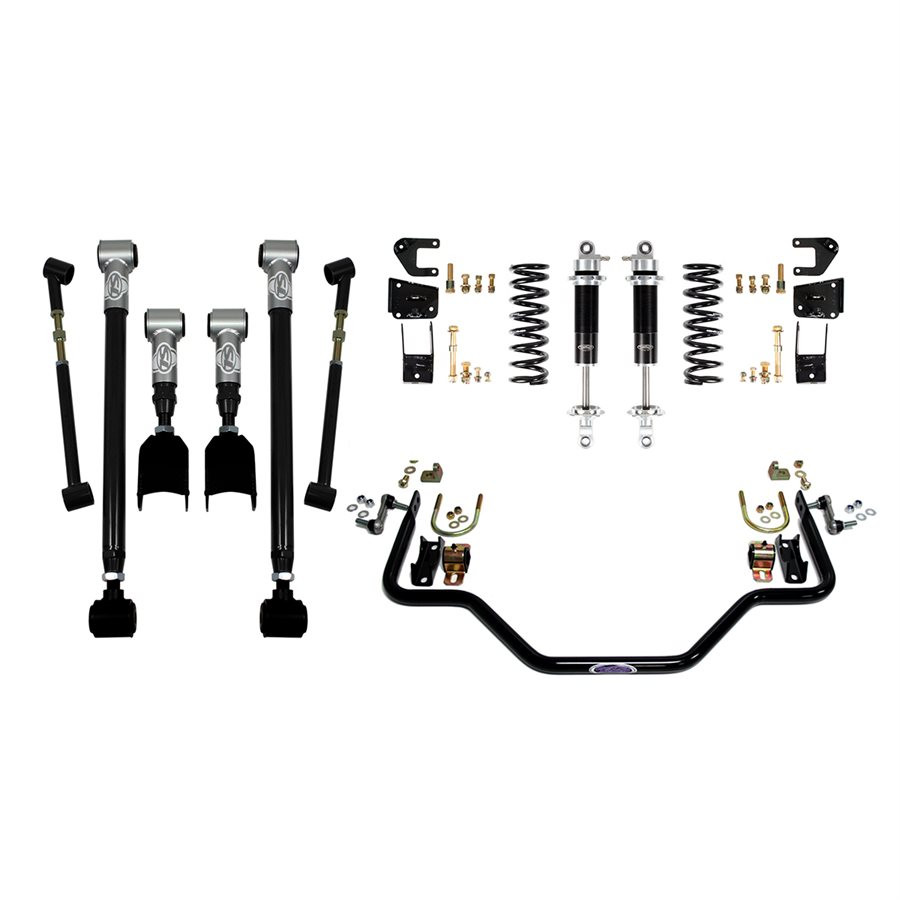 Detroit Speed 64-66 A-Body, Speed Kit 3 Rear Suspension w/Base Shocks & Moser Axle - (041621DS)