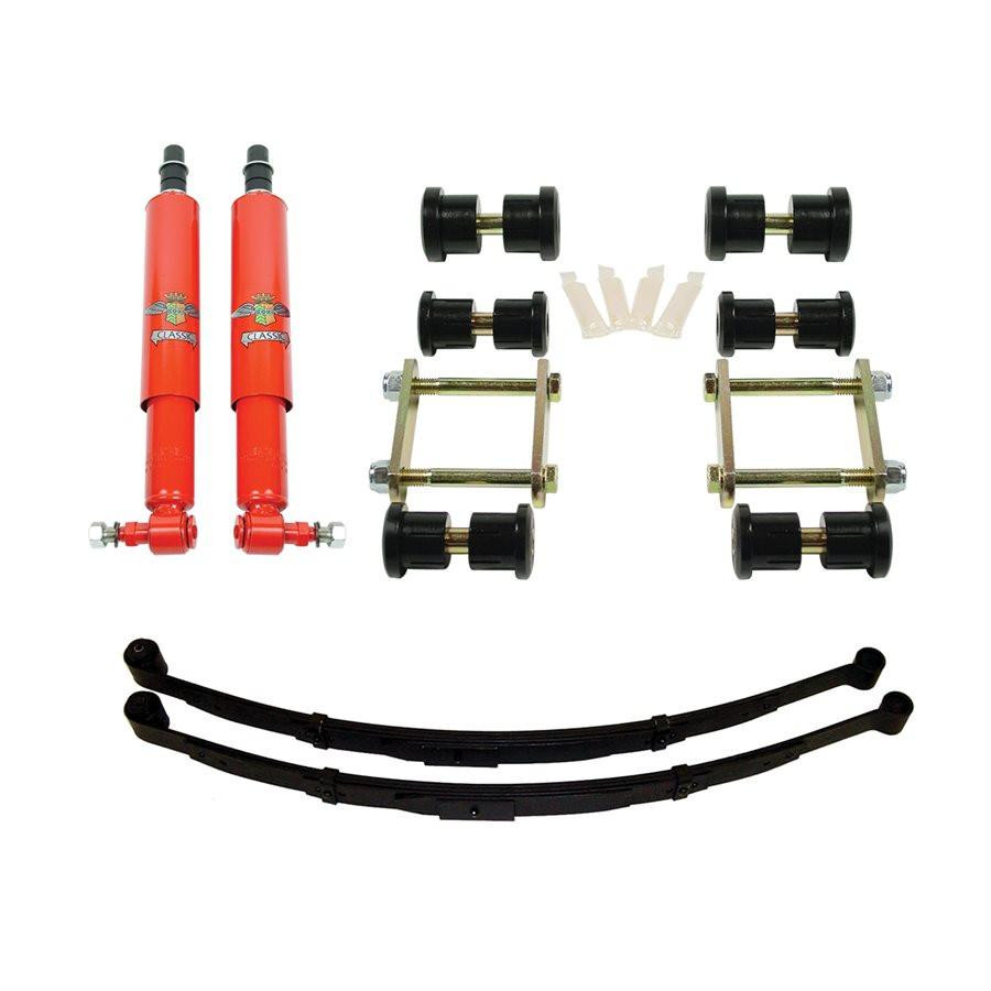  Detroit Speed 70-81 Camaro/Firebird, Speed Kit 1 Rear Suspension Kit w/2" Drop & Multi-Leaf - (041636DS) 