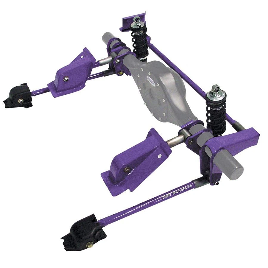  Detroit Speed 68-74 Nova, Quadralink Rear Suspension Kit w/Single Adjustable Shocks - (041704-SDS) 