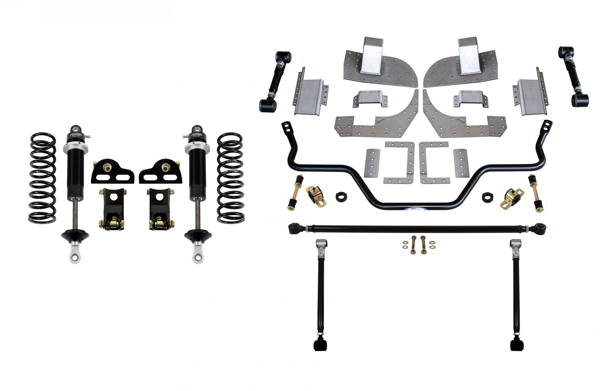 Detroit Speed 82-92 Camaro, Rear Suspension w/Base Shocks & 3" Axle, w/o Axle Brackets - (041724DS)