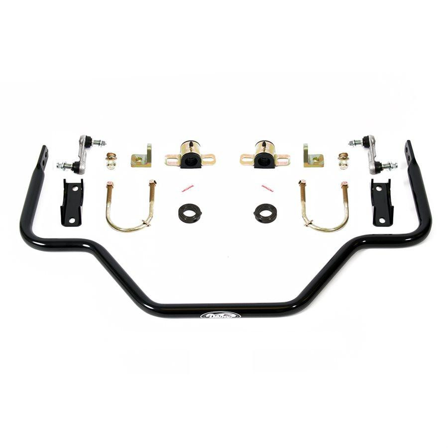 Detroit Speed 73-77 Chevelle/El Camino, Rear Tubular Sway Bar Kit, 1-1/8" Black Steel - (042202DS) 