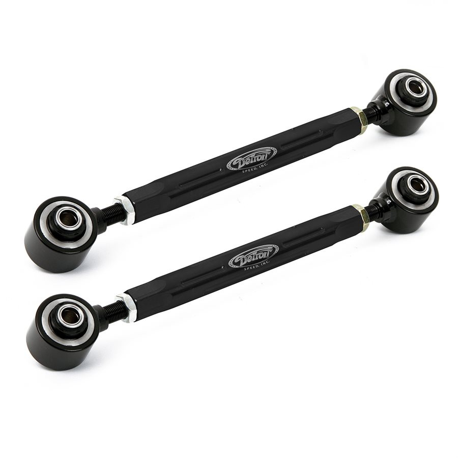 Detroit Speed 10-15 Camaro, Adjustable Rear Toe Link Set w/Soft Rubber Bushings, Pair - (042302DS)