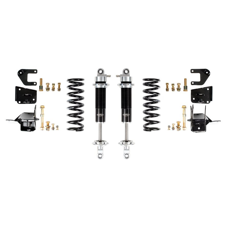 Detroit Speed 64-66 Chevelle, Rear Coilover Conversion w/Double Adjustable Shocks & Stock Axle - (042404-DDS)