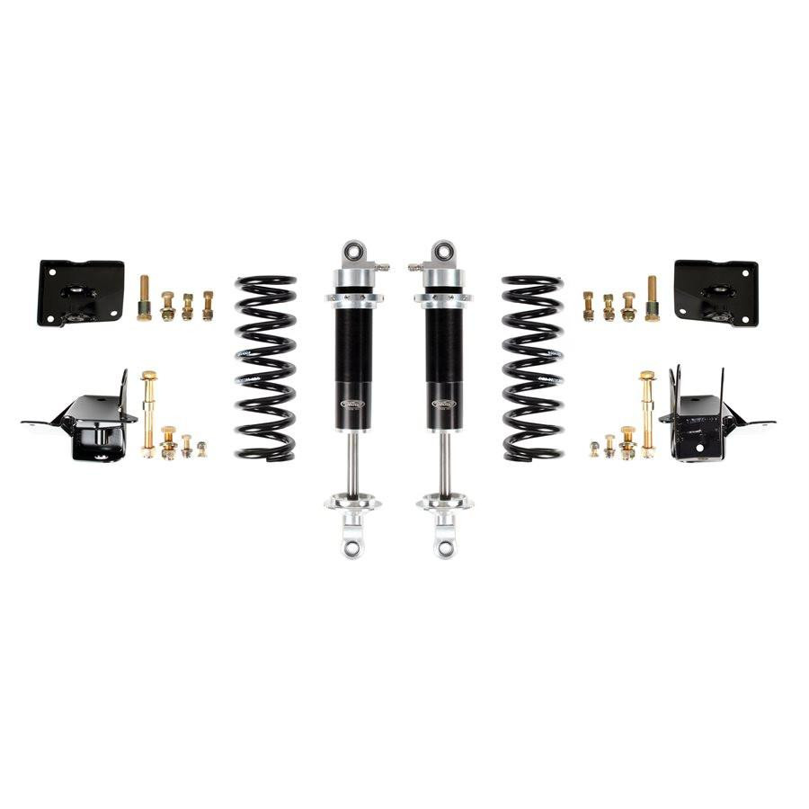  Detroit Speed 67 Chevelle, Rear Coilover Conversion w/Double Adjustable Shocks & Stock Axle - (042406-DDS) 