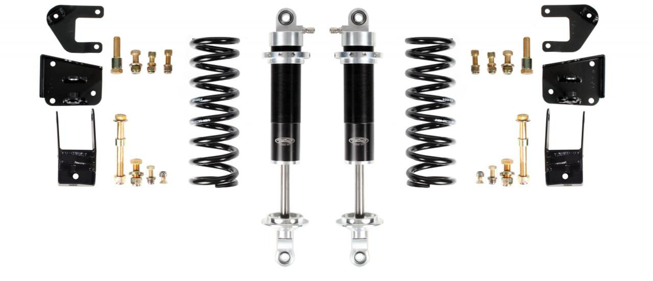  Detroit Speed 64-66 Chevelle/El Camino, Rear Coilover Conversion Kit w/Base Shock & Moser Axle - (042413DS) 