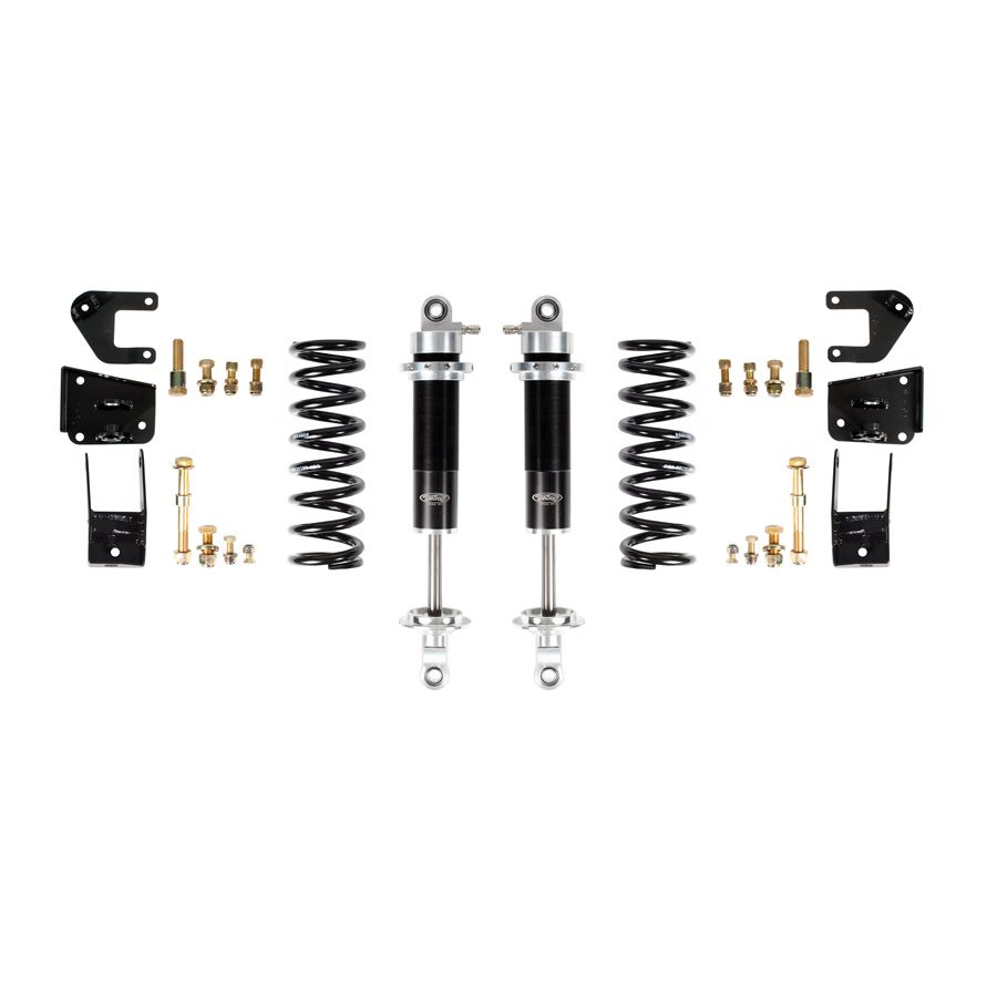 Detroit Speed 64-66 Chevelle Wagon, Rear Coilover Conversion w/Double Adjust Shocks Moser Axle - (042417-DDS)
