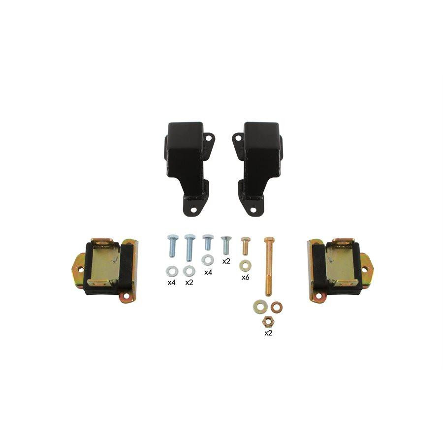  Detroit Speed 62-67 Chevy II w/Small Block & Front Frame, Engine Mount Kit - (060415DS) 