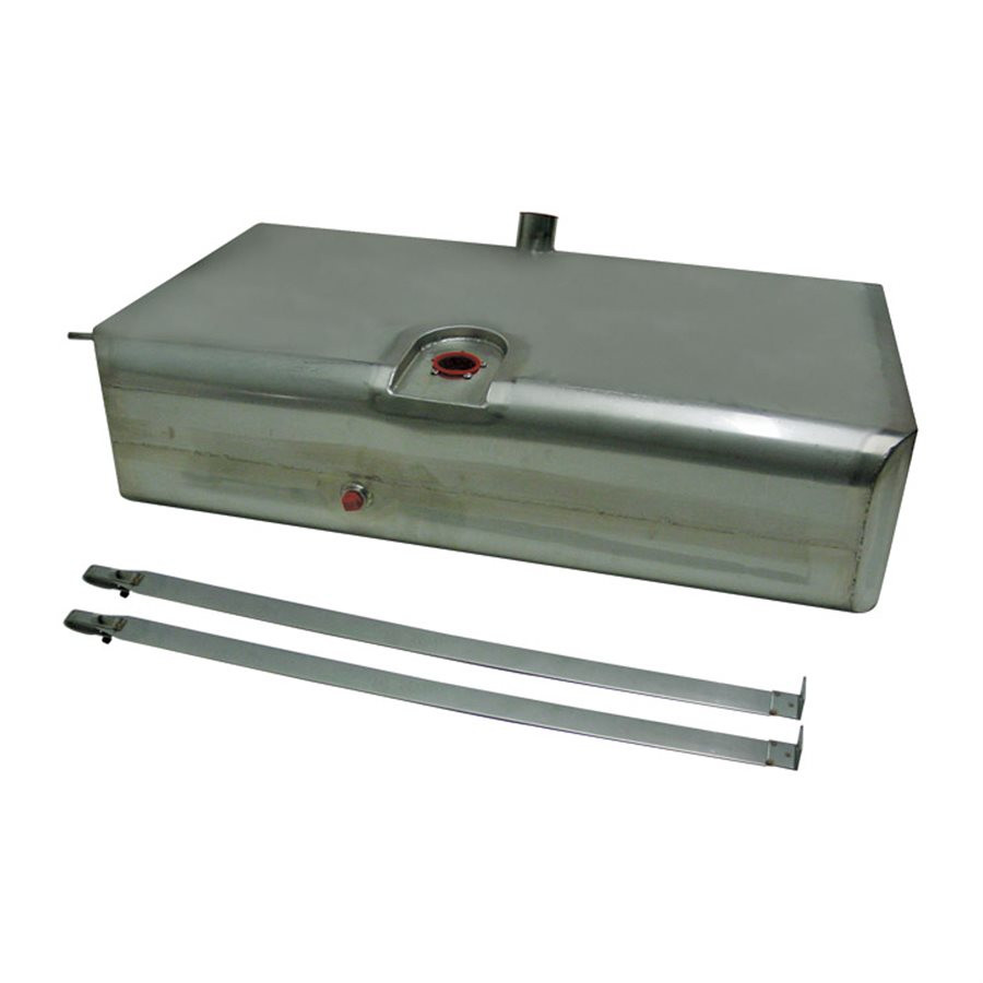 Detroit Speed 68-69 Nova w/Carbureted Engine, Stainless Steel Narrowed Fuel Tank - (080107DS)