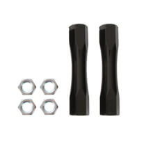 Detroit Speed 67-69 Camaro, Tubular Tie Rod Adjusters, 1144 Billet Steel - (090101BDS)