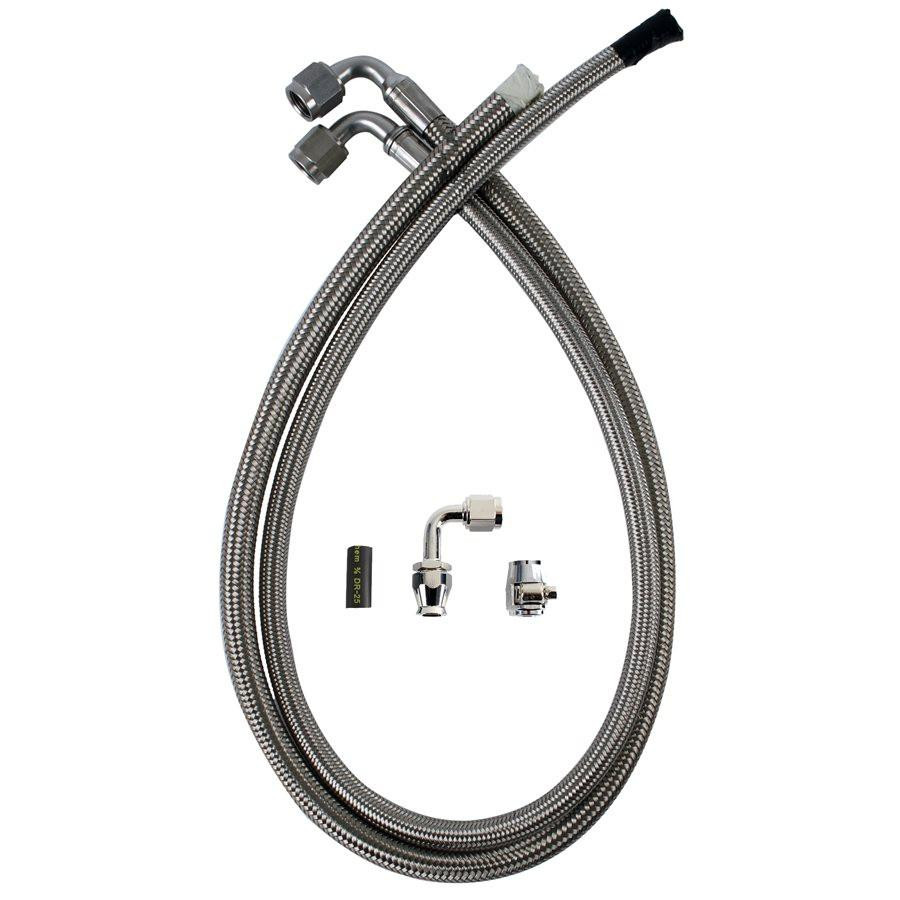  Detroit Speed 67-87 C10/C2/C3 Corvette, Speed Rack & Pinion Hose Kit w/30" Hose - (091304DS) 