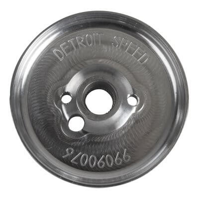 Detroit Speed Billet Aluminum Steering Wheel Adapter w/Natural Finish, 2.5" Tall Hub - (092565DS)