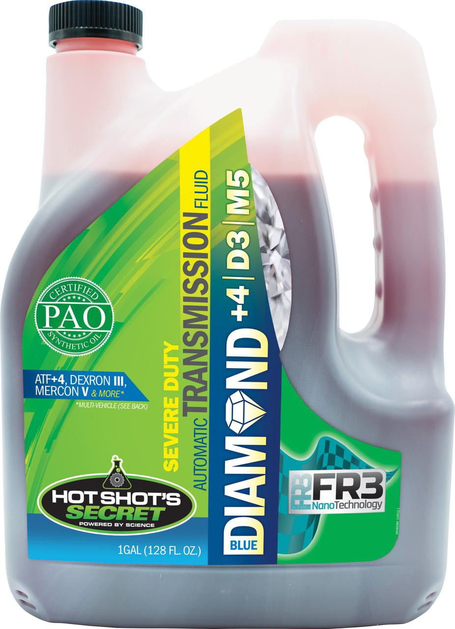  Hot Shot's Secret Hot Shot's Secret® Blue Diamond® Transmission Fluid Atf+4/Dexron Iii/Mercon V (+4/D3/M5) - 1 Gallon - (BDATF+401G) 