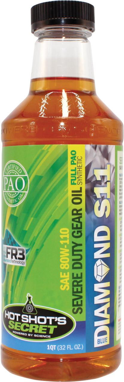  Hot Shot's Secret Hot Shot's Secret® Blue Diamond® Gear Oil Severe Duty S11 110 Wt - Quart - (BDS1132Z) 