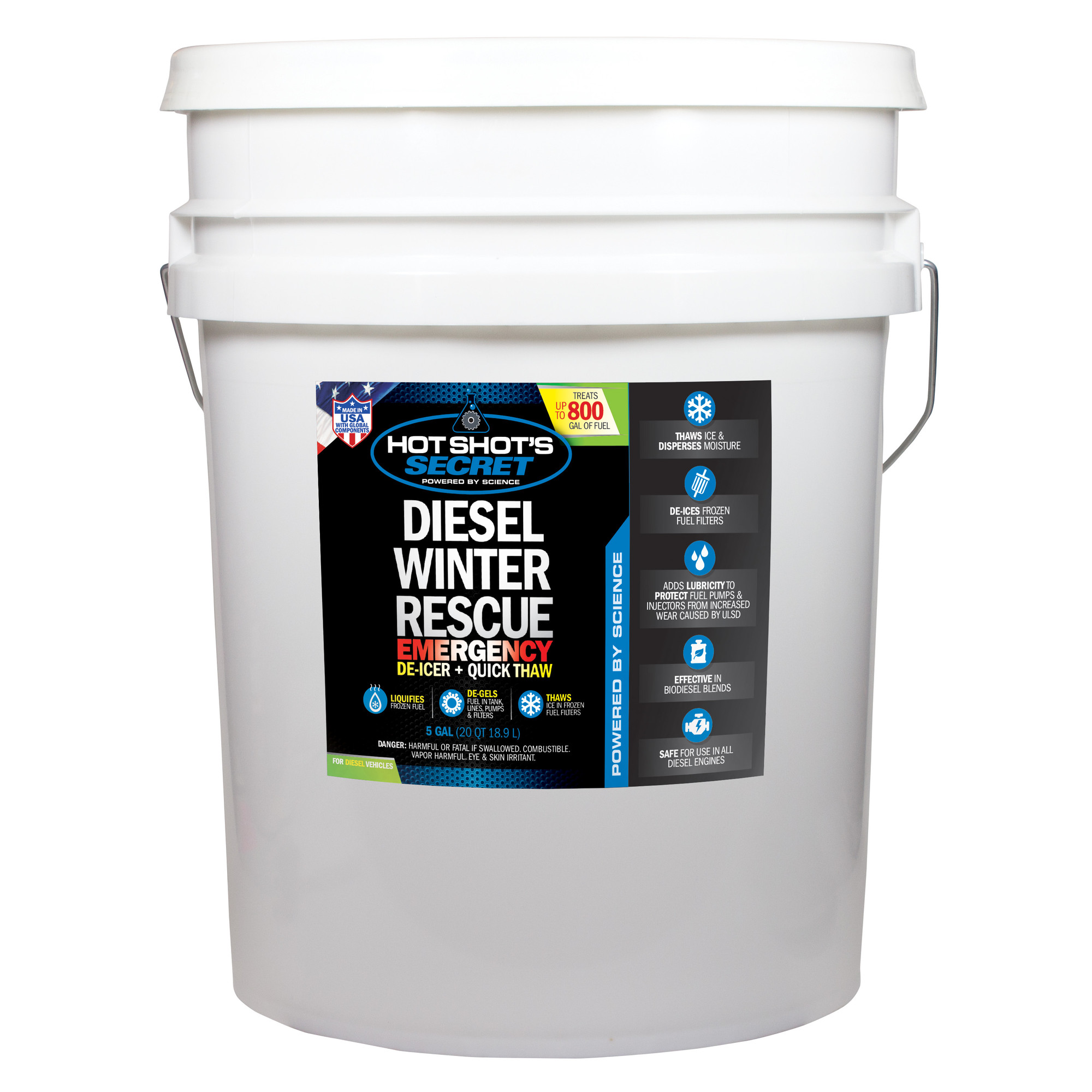 Hot Shot's Secret Hot Shot's Secret® Diesel Winter Rescue® Emergency Quick Thaw - 5 Gallon - (DWR05G)