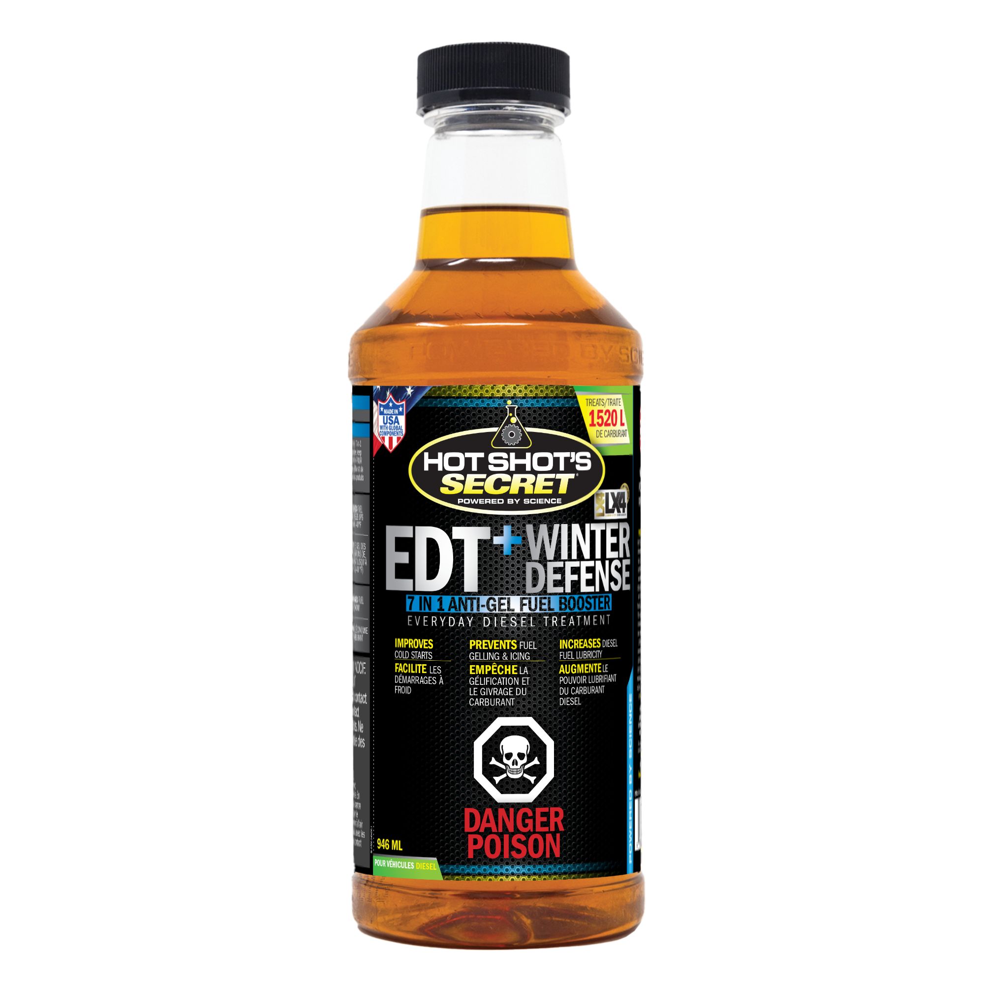 Hot Shot's Secret Hot Shot's Secret® Edt+Winter Defense® Anti-Gel Fuel Booster - .95L Canadian - (EDTWAG FRENCH)