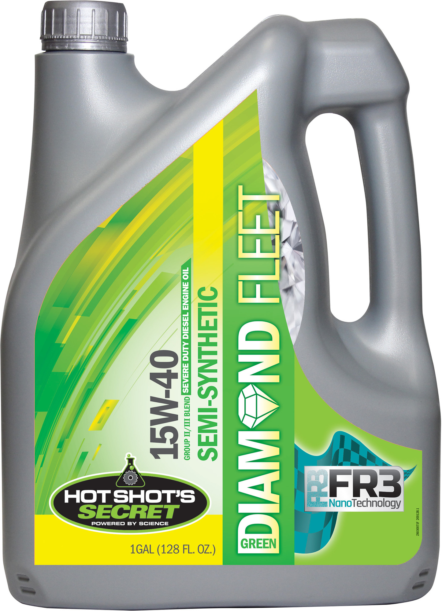 Hot Shot's Secret Hot Shot's Secret® Green Diamond™ 15W40 Semi Synthetic Heavy Duty Engine Oil - 1 Gallon - (GDGALSEMI-SYN)