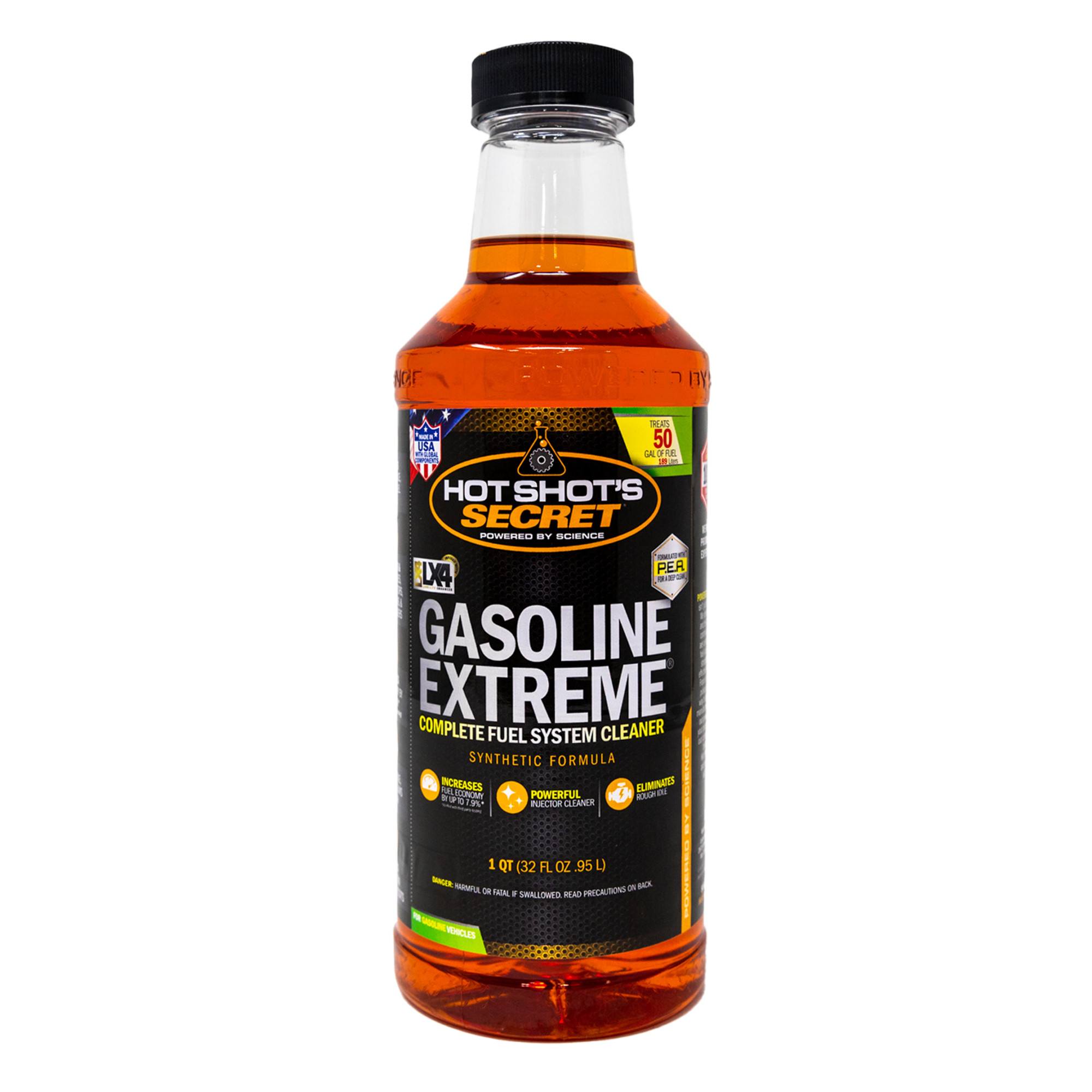 Hot Shot's Secret Hot Shot's Secret® Gasoline Extreme® Complete Fuel System Cleaner - 32 Oz - (GE32Z)