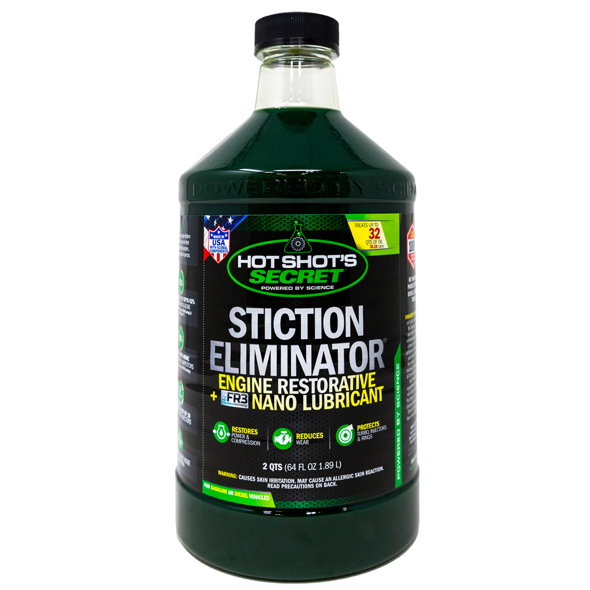 Hot Shot's Secret Hot Shot's Secret® Stiction Eliminator® Engine Oil Additive - 64 Oz - (HSS64Z)