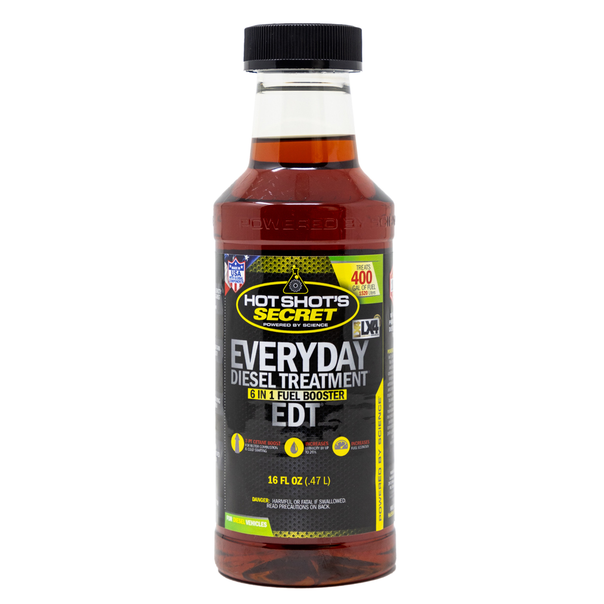Hot Shot's Secret Hot Shot's Secret® Everyday Diesel Treatment® 6-In-1 Fuel Booster - 16 Oz Round - (HSSEDT16Z)