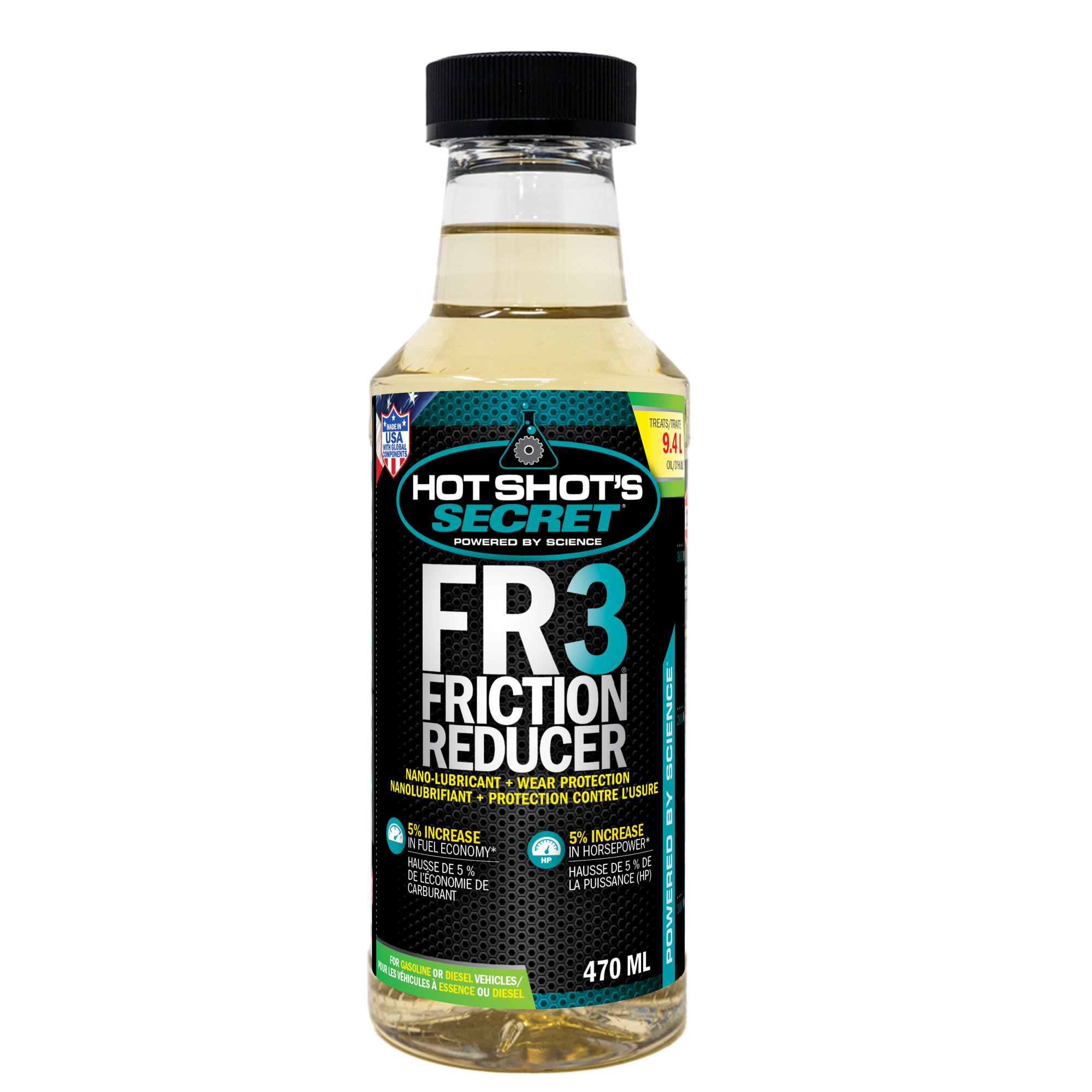 Hot Shot's Secret Hot Shot's Secret® Fr3 Friction Reducer® Nano Lubricant - .47L Canadian - (HSSFR316ZF)