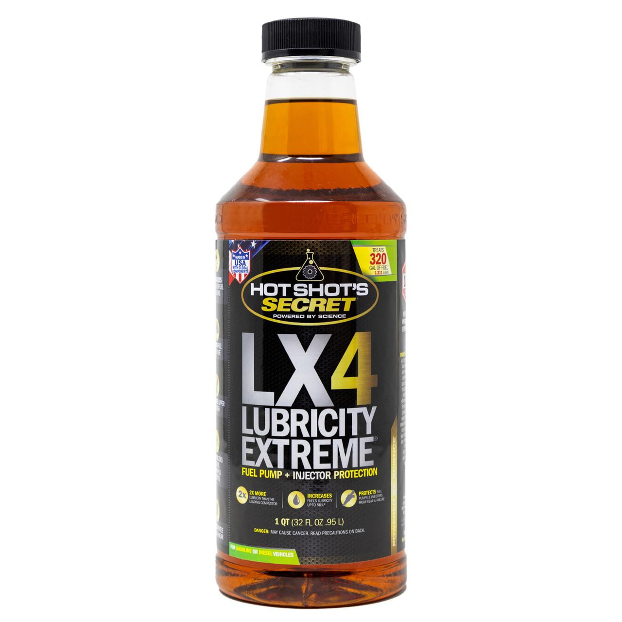  Hot Shot's Secret Hot Shot's Secret® Lx4 Lubricity Extreme® Fuel Additive - 32 Oz - (LX432Z) 