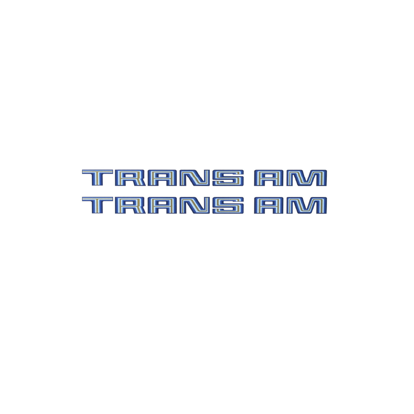 Trim Parts 1978-1980 Trans Am Fender Decal - Blue - (TPG-6331)