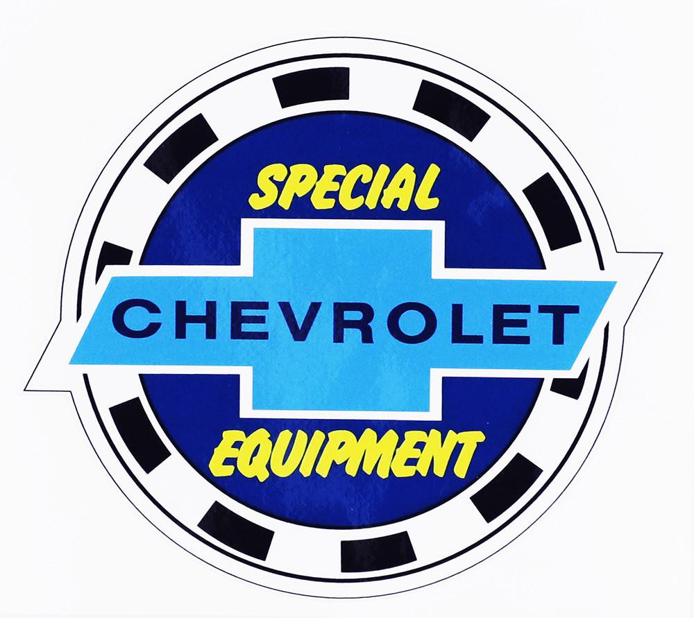  Trim Parts 1947-87 Chevy "Special Equipment" Decal - 5" - (TPG-9129) 