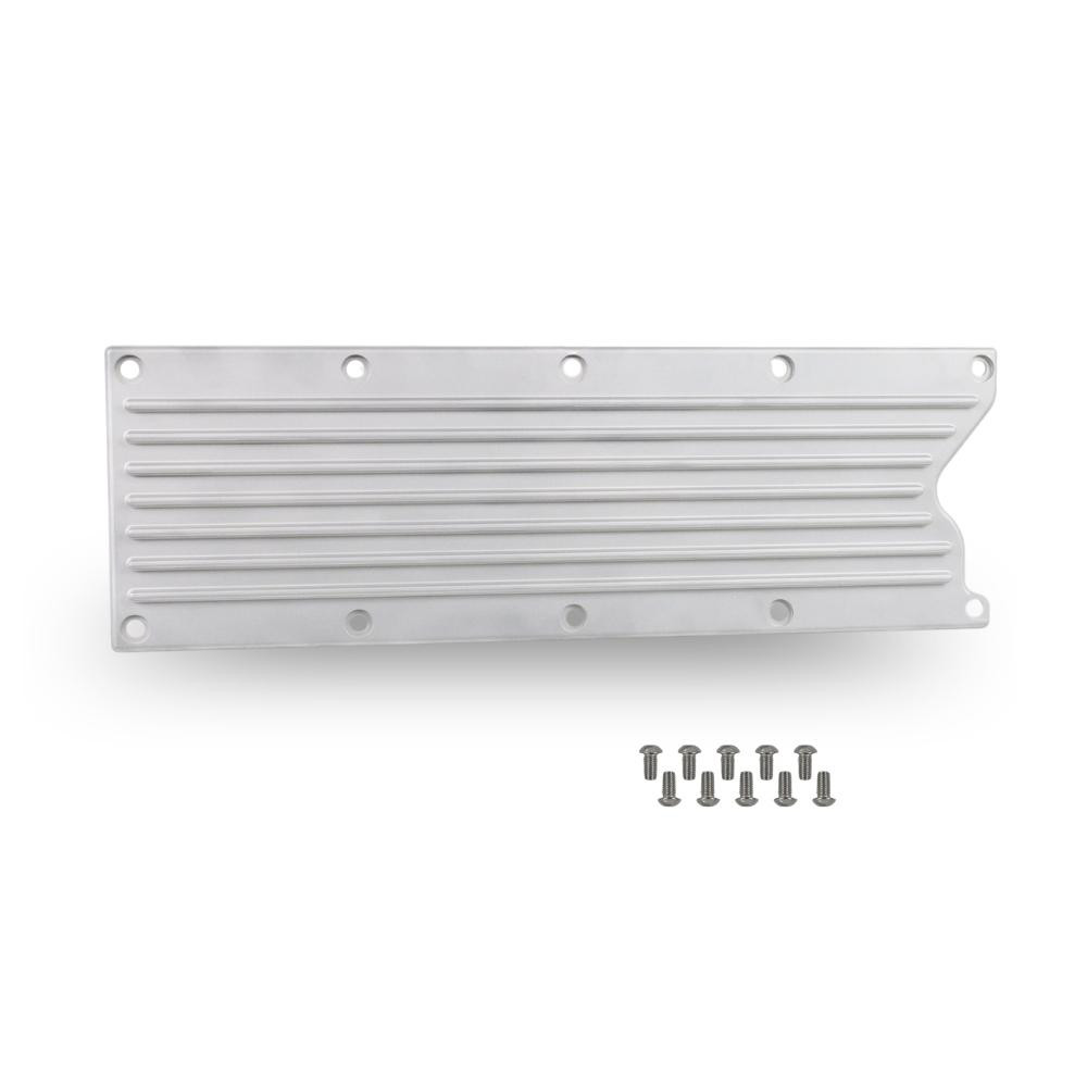 The Right Stuff Detailing The Right Stuff Gen III LS Valley Cover, Finned, Satin Finish - (G3LSVCF-S-K) 