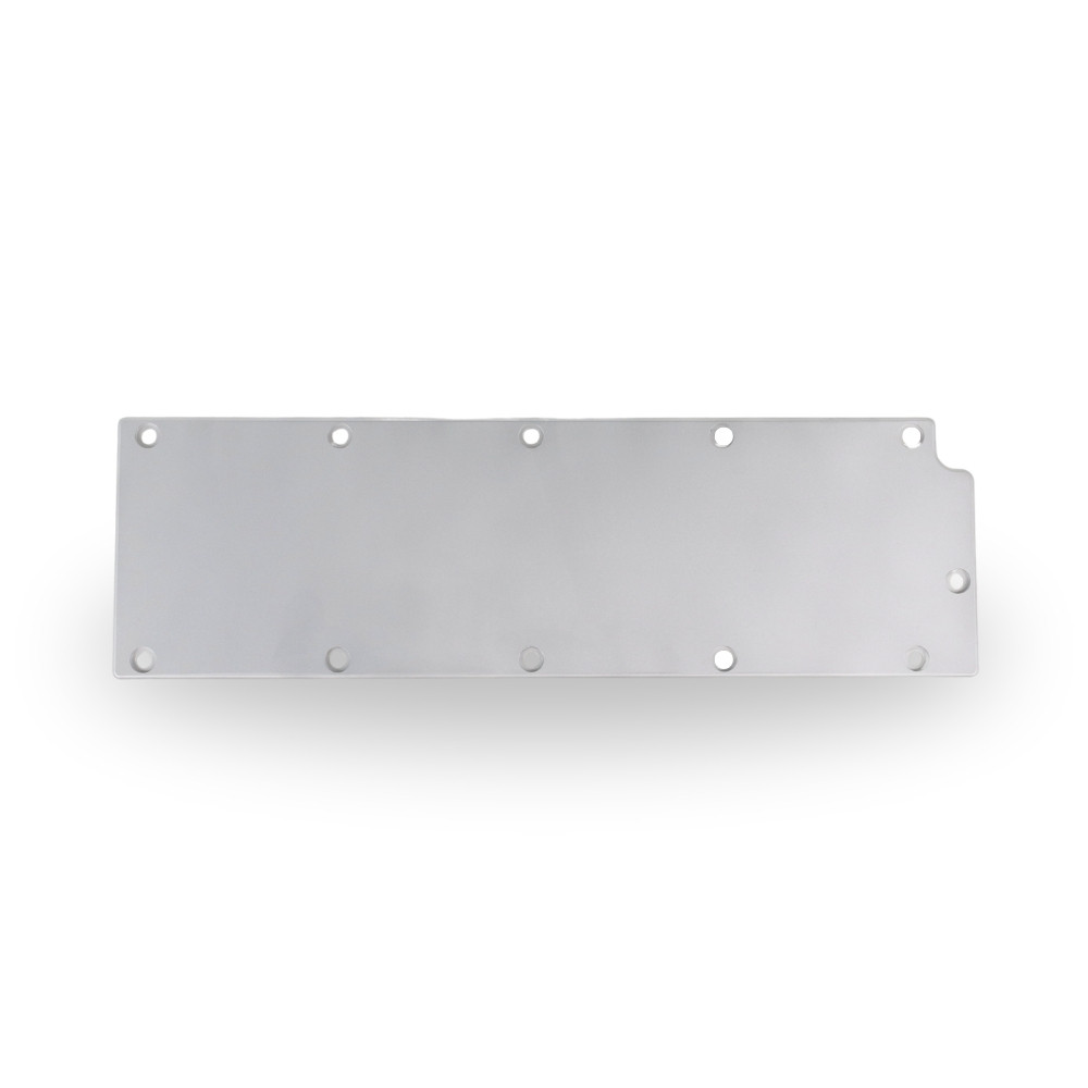 The Right Stuff Gen IV LS Valley Cover without the Oil Pressure Sensor Adapter, Blank, Satin - (G4LSVC-S-K)