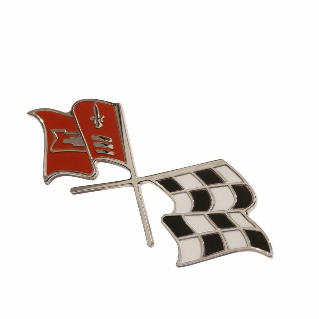 Fuel Injection Flags Trim Parts 1957 Chevrolet Car/Corvette Front Fender Fuel Injection