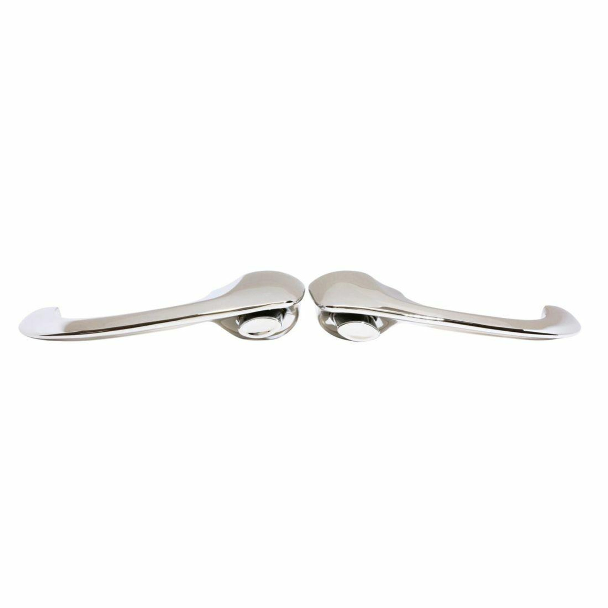 Trim Parts 1965-68 Chevrolet Full Size 2-Door Car Outside Door Handle Assemblies, Pair - 2417