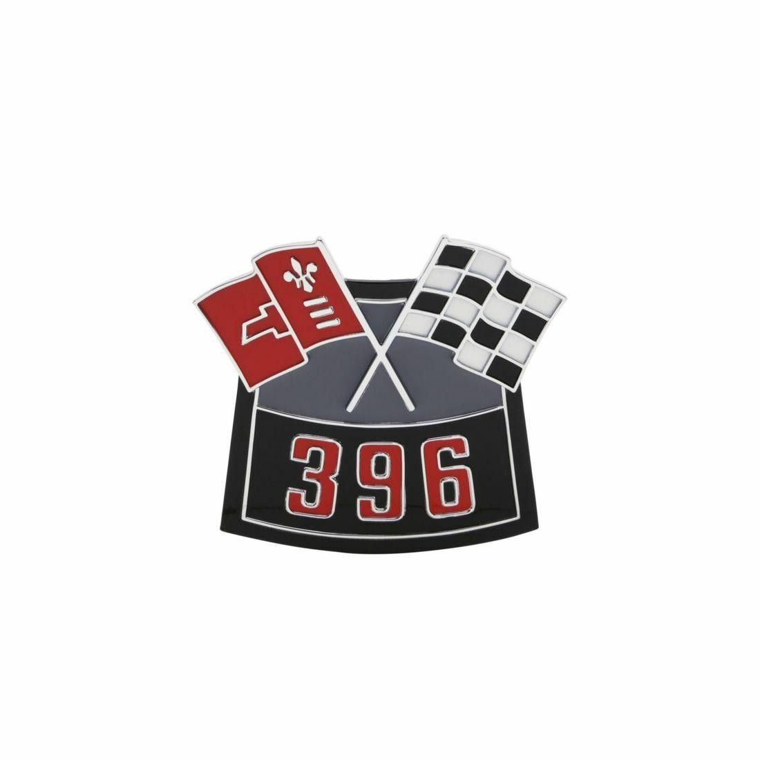 Trim Parts 1965 Chevrolet Chevelle Z-16 Air Cleaner Malibu SS 396 Emblem, Each - 4209