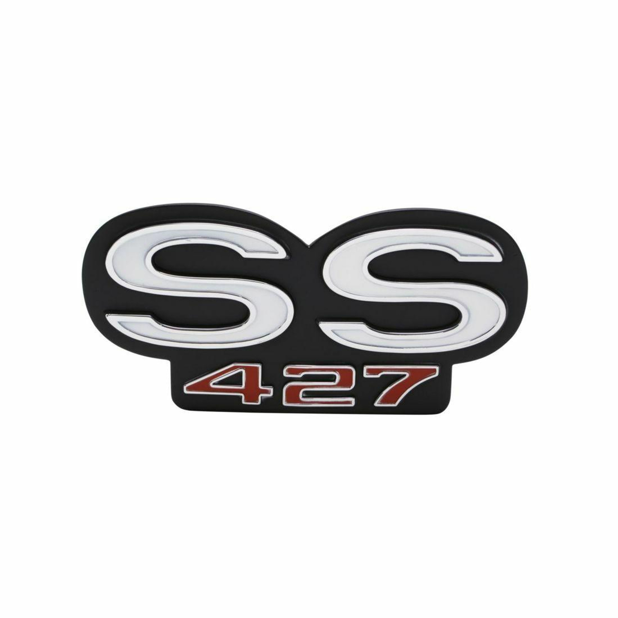 Trim Parts 1966 Chevrolet Chevelle Grille and 66-67 Chevelle Rear Panel SS 427 Emblem, Each - 4312