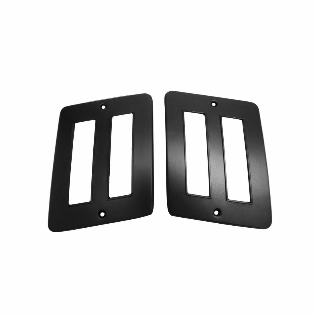 Trim Parts 1973-1977 Chevrolet Chevelle Station Wagon Rear L andR Marker Light Bezel, Pair - 4790