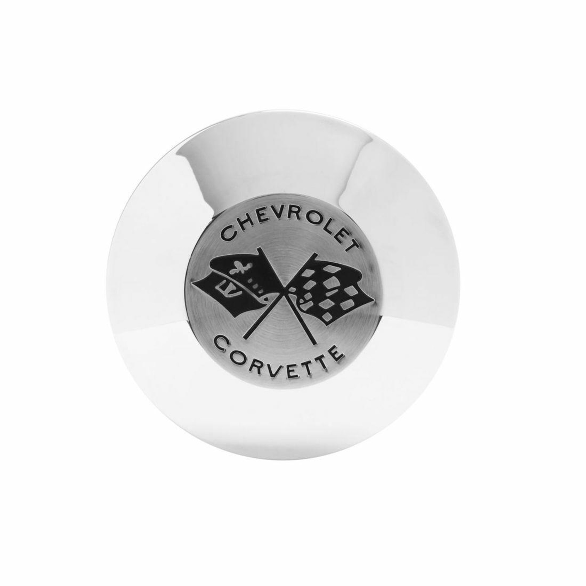 Trim Parts 1956-57 and 1959-62 Chevrolet Corvette Black Horn Button, Each - 5067