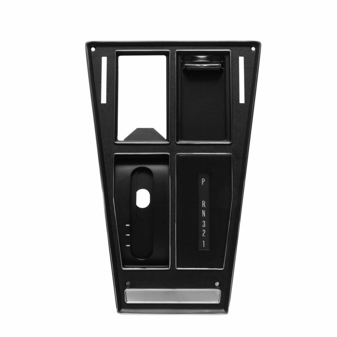 Trim Parts 1975-76 Chevy Corvette W/O Air Auto Transmission Console Plate Assembly, Each - 5475
