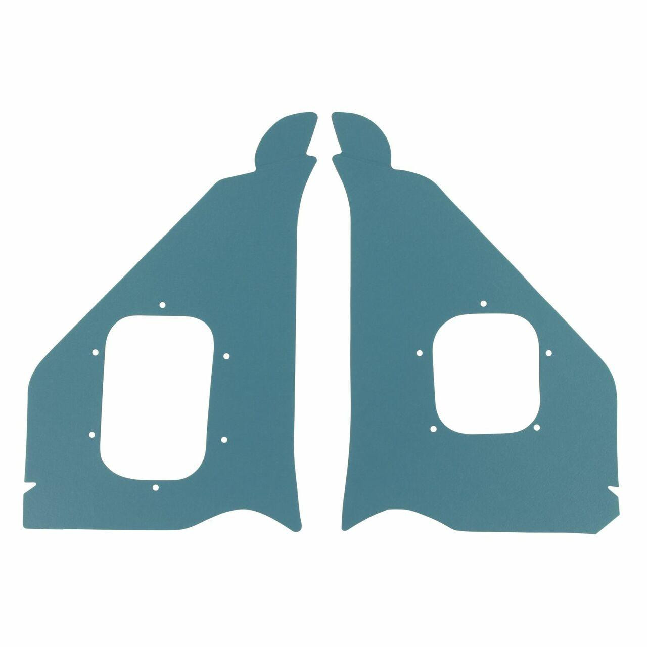 PUI Interiors 1955 Chevrolet Light Blue Standard Kick Panel - 55BK69S