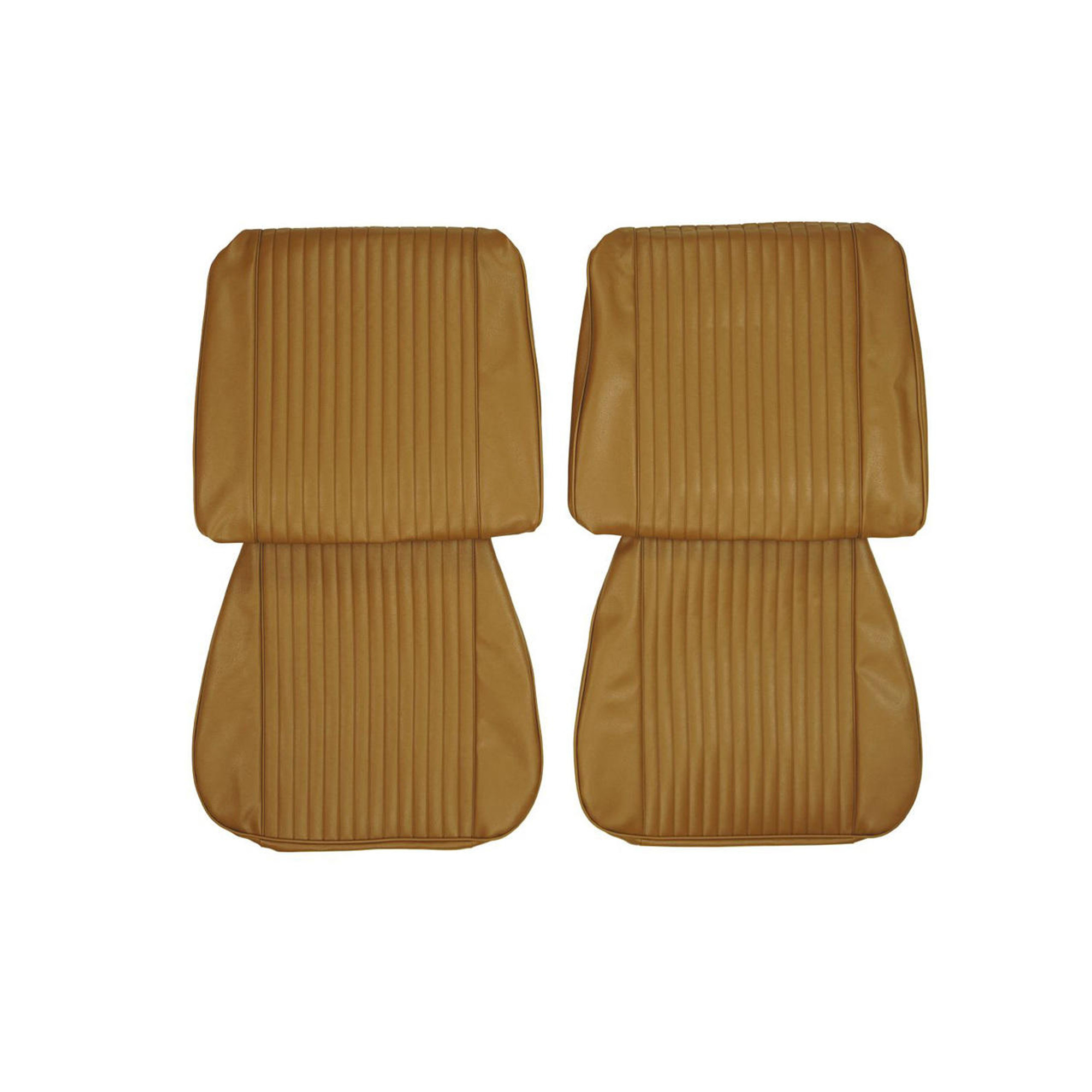 PUI Interiors 1964 Chevrolet Chevelle Saddle Front Bucket Seat Covers - 64AS65U